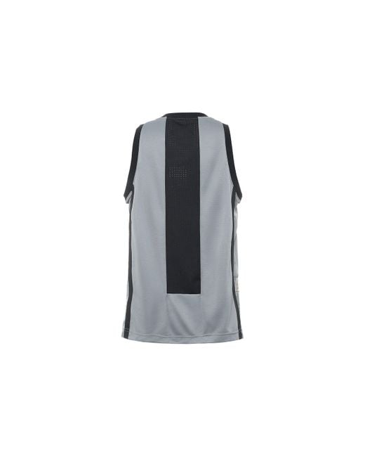 Nike Gray Air Dri-Fit Basketball Sports Vest Smoke for men