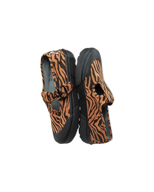 Vans Brown Ashley Williams X Style 93 'Tiger Print' for men
