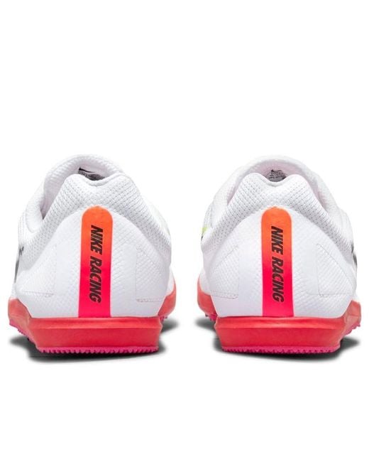 Nike White Air Zoom Rival D Spikes for men