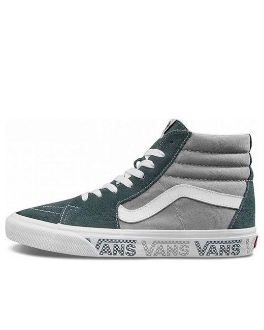 Vans Blue Sk8-Hi Grenn for men