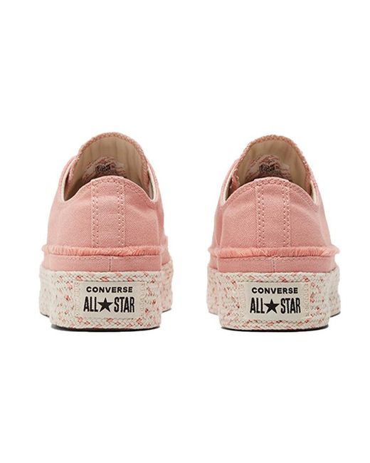 Converse Pink (Wmns) Chuck Taylor All Star Low 'Color Espadrille