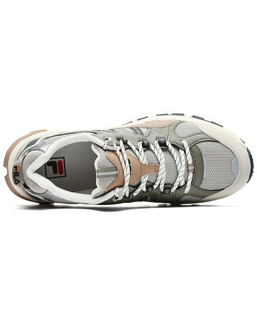 Fila White Trek 1S Low Shoes for men