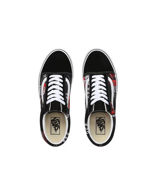 Vans Black Old Skool 'Packing Tape for men