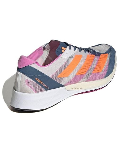 Adidas Blue Adizero Adios 7 for men