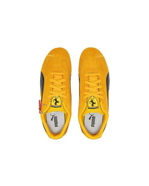 PUMA Orange X Scuderia Ferrari Speedcat 'Shield for men