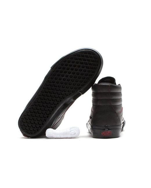 Vans Black Skate Sk8-Hi 'Wearaway' for men