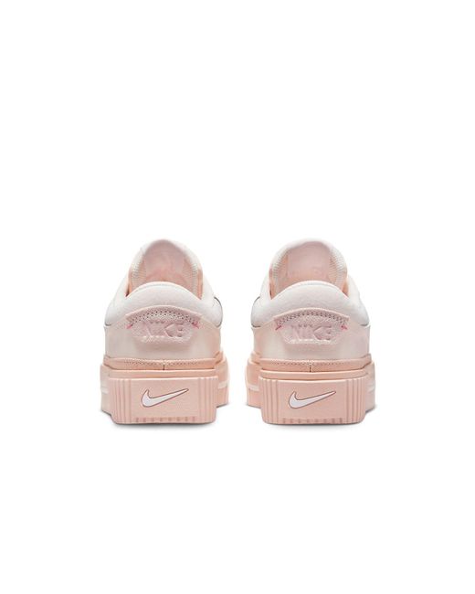 Nike Pink (Wmns) Court Legacy Lift 'Light Soft'
