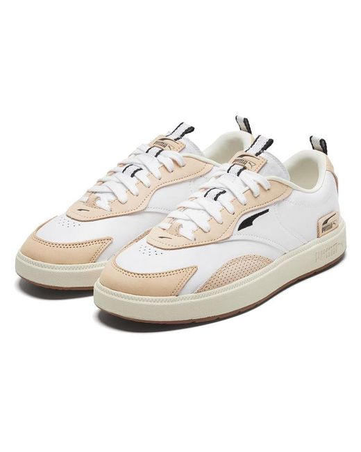 PUMA White Oslo Pro Soft/ Low Casual Board Shoes for men