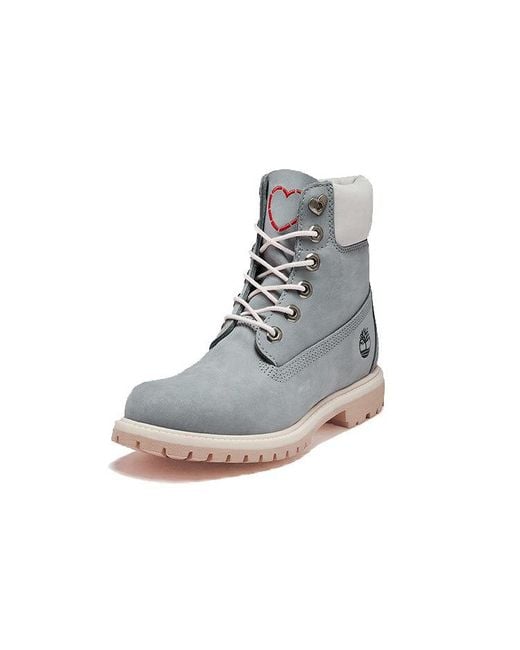 Timberland Blue (Wmns) Icon Inch Premium Boot Nubuck'