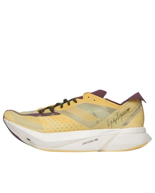 Adidas Yellow X Y-3 Adios Pro 3.0 'Almost Shadow Fig' for men