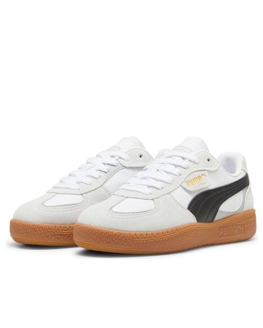 PUMA White Palermo Moda Gum' for men