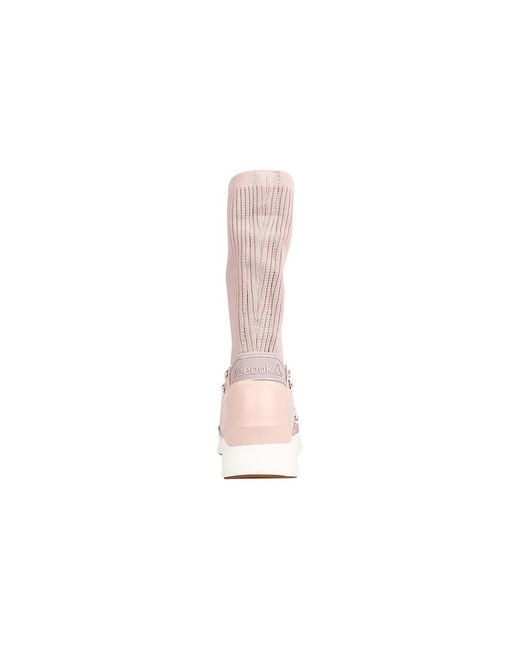 Reebok Pink Sock Caged
