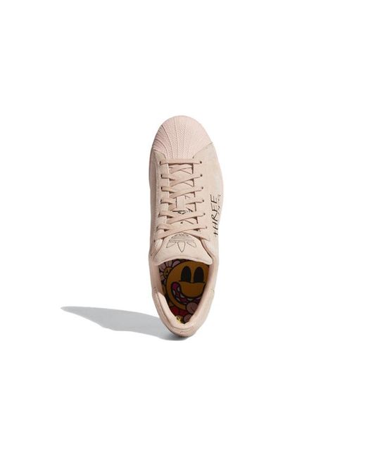 Adidas Pink Fat Tiger Workshop X Superstar 'Paradise Lost' for men