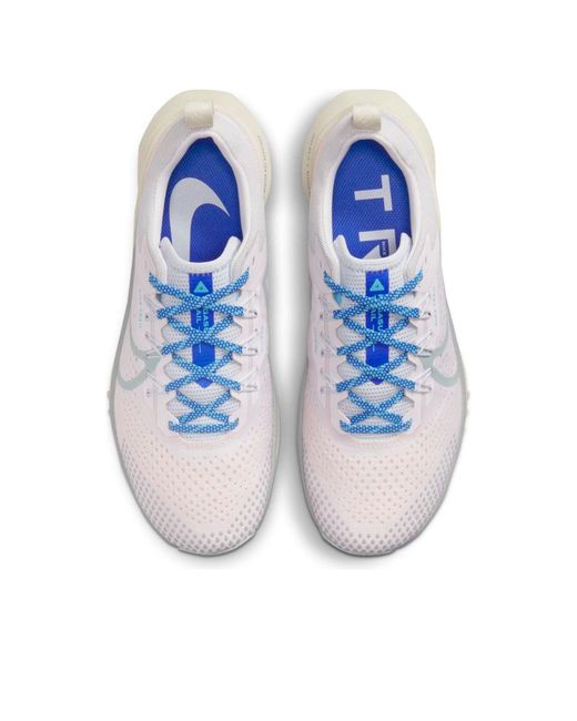 Nike White (Wmns) React Pegasus Trail 4 'Pearl Wolf'