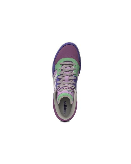 Adidas Blue (Wmns) Hoops 3.0 Mid