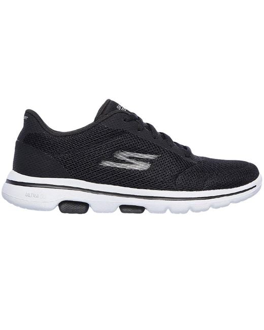 Skechers Blue (Wmns) Go Walk Cushioning Lightweight Casual Sports Shoe