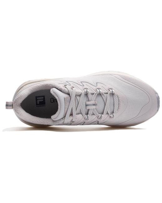 Fila White (Wmns) Versatile Casual Non-Slip Durable Running Shoes