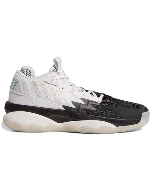 Adidas White Dame 8 'Dash' for men
