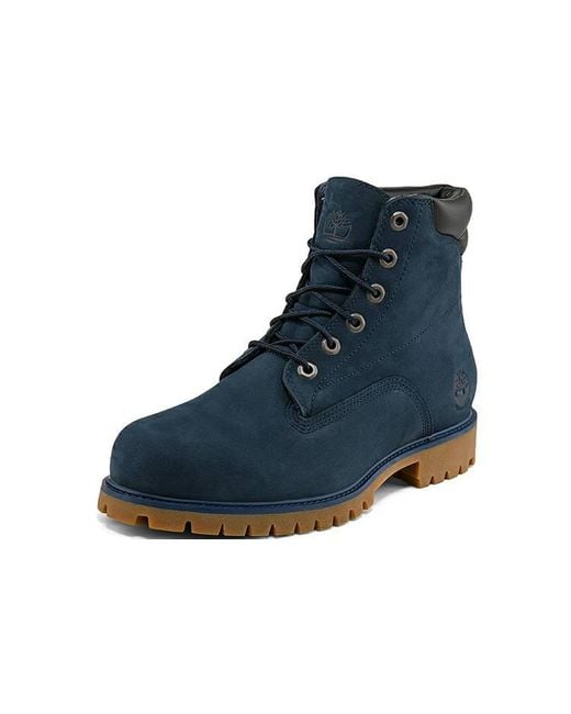 Timberland Blue Alburn 6 Inch Waterproof Boot Nubuck' for men