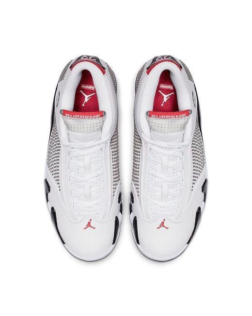 Nike White 14 Retro X Supreme for men