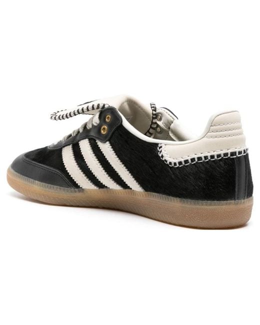 Adidas Black X Wales Bonner Samba Pony' for men