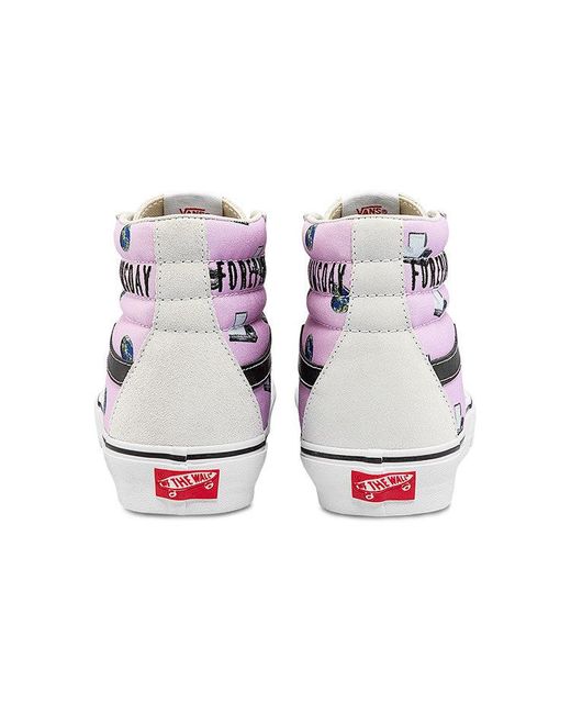 Vans White Cali Thornhill Dewitt X Vault Sk8-Hi Lx Doomsday Foreplay' for men