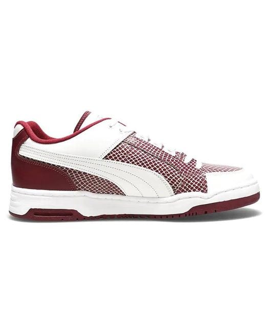 PUMA White Slipstream Low Vtg Mij Snake Cordovan for men