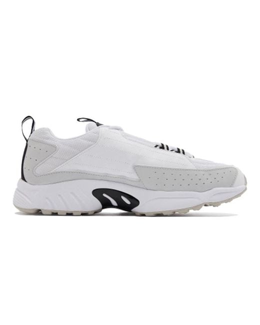 Reebok White Dmx Series 2200 Sneakers