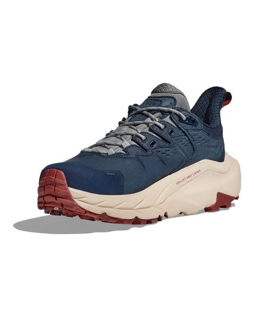 Hoka One One Blue Kaha 2 Low Gtx 'Limestone'