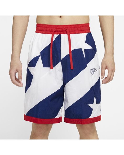 Nike Blue Dri-Fit Throwback Usa for men