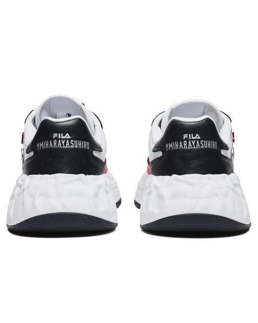 Fila White X Mihara Yasuhiro Sneakers for men
