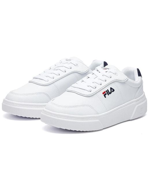 Fila White (Wmns) Heritage-Fht Series Fashion Shoes Gs