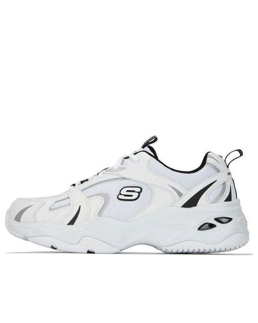 Skechers White (Wmns) D'Lites 4.0