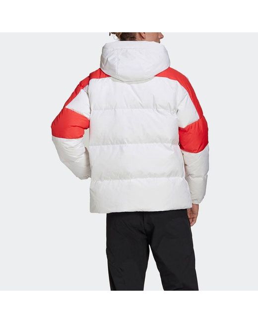 Adidas Red Warm Outdoor Sports Down Jacket for men