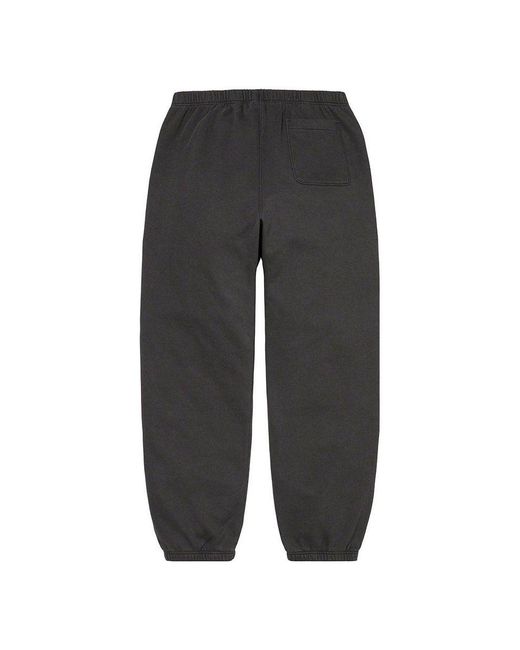 Supreme Gray X The North Face Pigment Printed Sweatpants for men