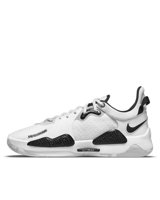 Nike White Pg 5 Tb for men