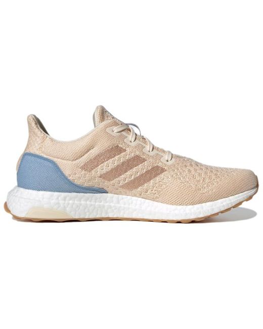 Adidas White Ultraboost Uncaged Lab Shoes 'Wonder Halo Blush' for men