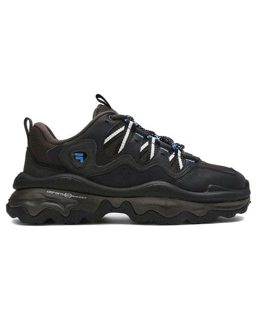 Fila Black Qd96 Shoes for men