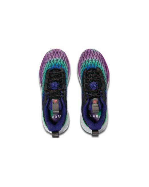 Under Armour Blue Curry 'Northern Lights' for men