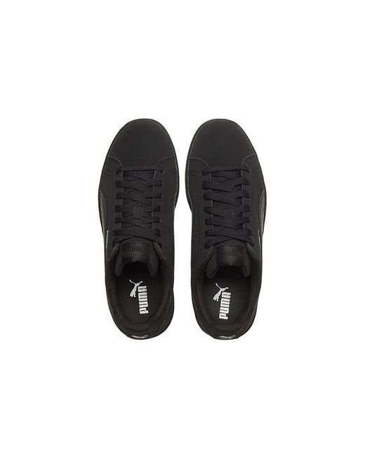 PUMA Black Smash Buck/ Low Casual Board Shoes for men