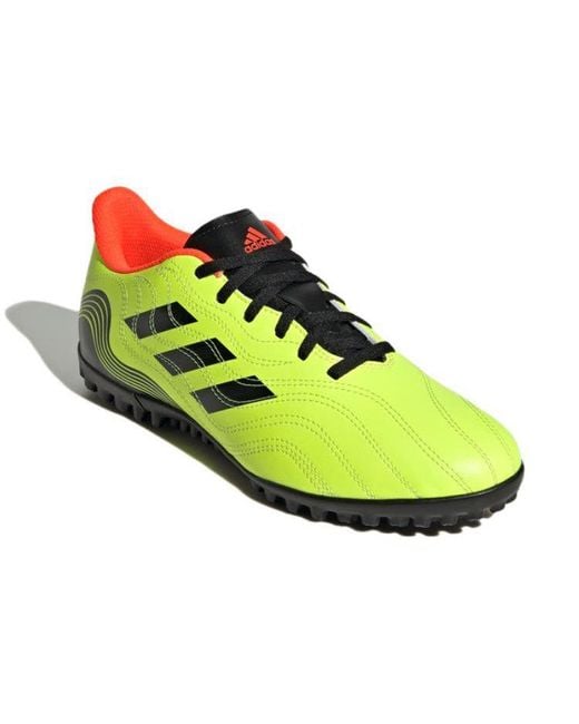 Adidas Yellow Copa Sense.4 Tf 'Game Data Pack' for men