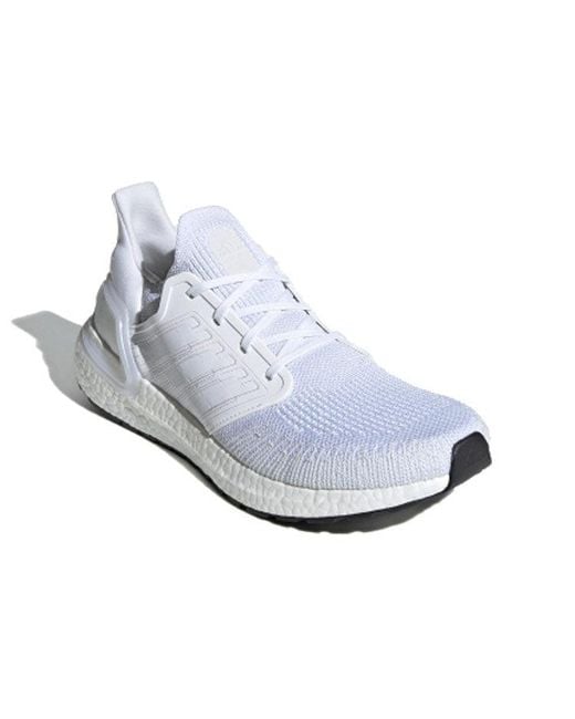 Adidas White Ultraboost 20 Consortium 'Triple' for men