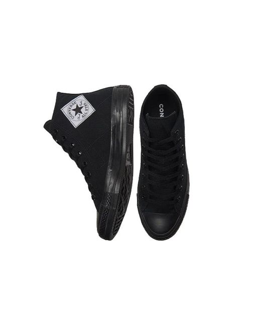 Converse Black Chuck Taylor All Star Patched for men