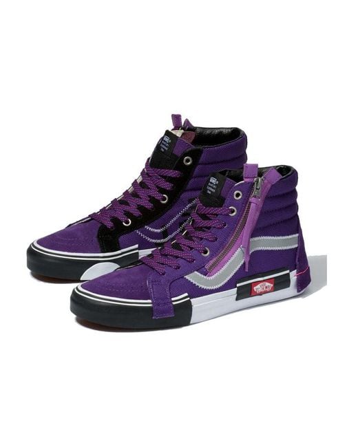Vans Purple Sk8-Hi Reissue Cap for men