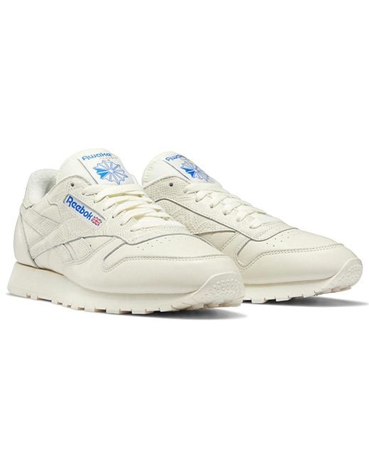 Reebok White Awake Ny X Classic Leather Snakeskin' for men