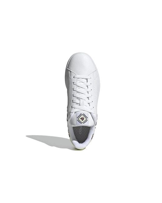 Adidas White (Wmns) X Farm Rio Advantage Court Almost Lime'