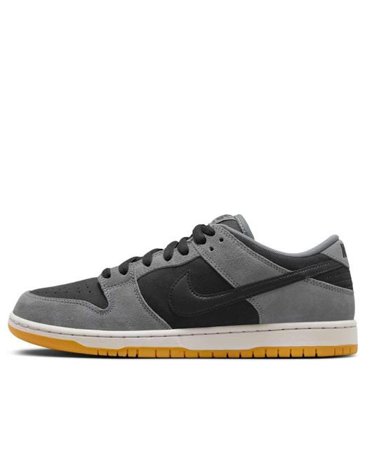 Nike Brown Sb Dunk Low Pro Smoke' Hf3063-001 for men