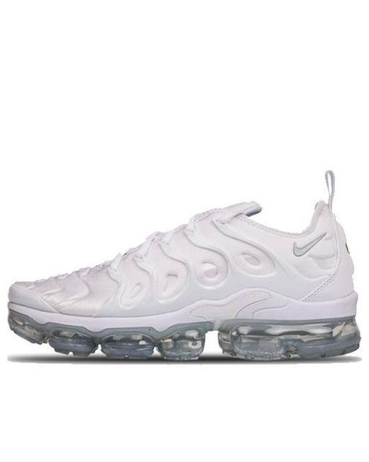 Nike White Air Vapormax Plus Platinum' for men