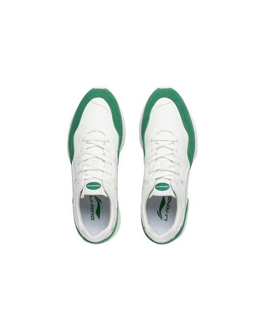 Li-ning Green Chengfeng Sneakers for men