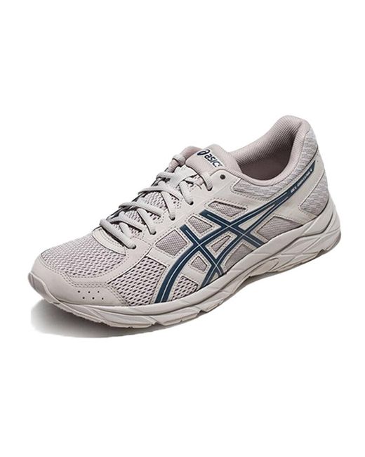 Asics White Gel-Contend 4 'Stone' for men